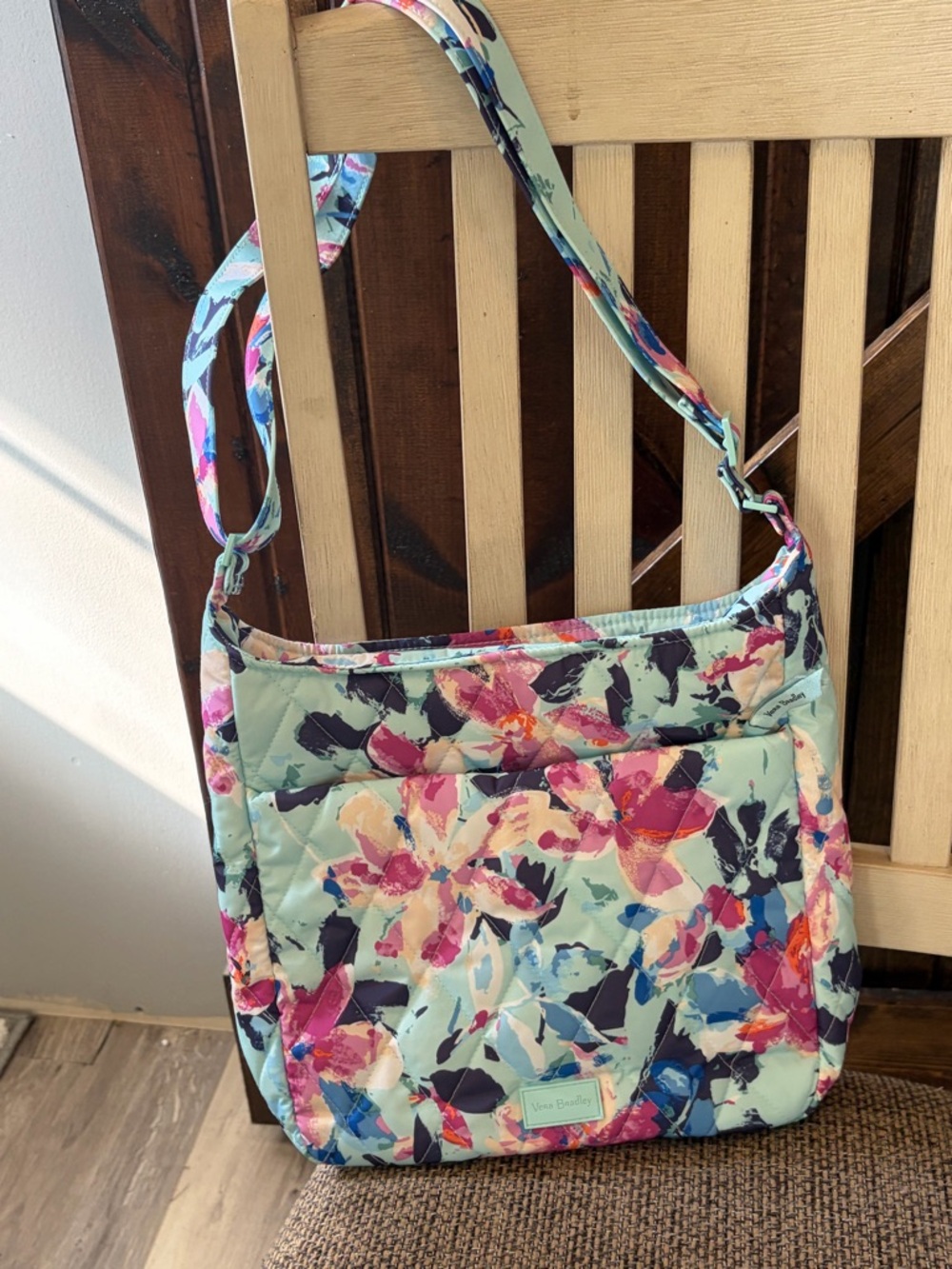 Vera Bradley Floral Quilted Crossbody Bag - Floral